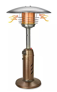 Propane Patio Heater for Table Top, brand new, never used