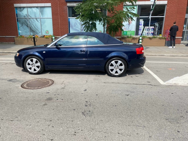 Audi a4 cabriolet avec 113000km