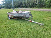 Boat trailer comes with a free boat