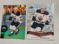 2022-23 Tim Horton's hockey- Connor McDavid cards x2