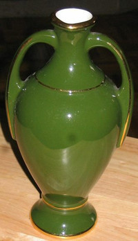 Vase en Porcelaine Poignée Double / Porcelain Vase