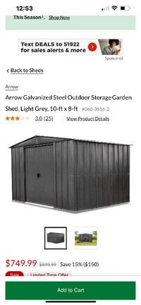 White metal shed use