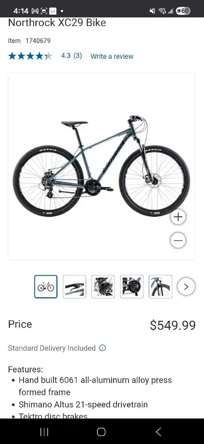 Custom Northrock 29er Mountain Bike , View more