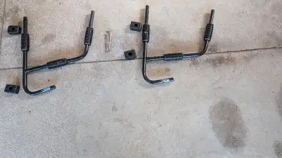 Pelican kayak rack for sale. Up to 150Lbs (68kg). Can Be Folded Back onto The Wall with The Swivel S...