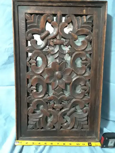 Carved Wood Mirror, View more