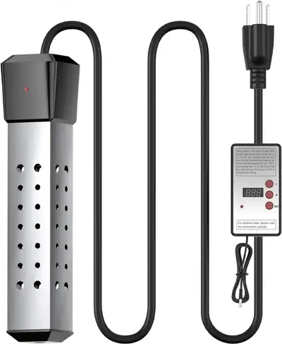 2000W Pool Heater for Inflatable Swimming Pool with Thermostat, View more
