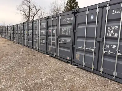 Are you a contractor tired of hauling tools back and forth every day? We offer 8x20 ft one trip stor...