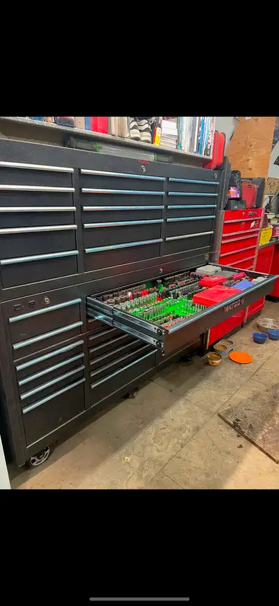 Snap on and Matco tool boxes, View more