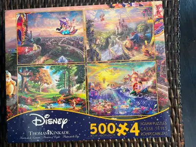 Puzzles excellent condition no pieces missing $10, View more