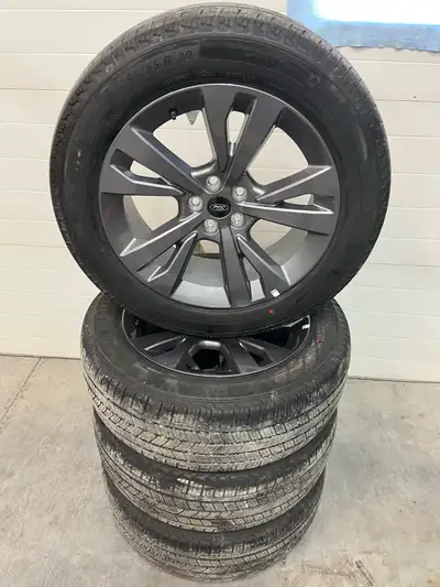 Off a new 2025 Explorer, includes rims, tires and TPMS sensors. 255/55R20 Michelin Primacy A/S. woul...