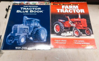 2 OLDER PRISTINE FARM TRACTOR BOOKS