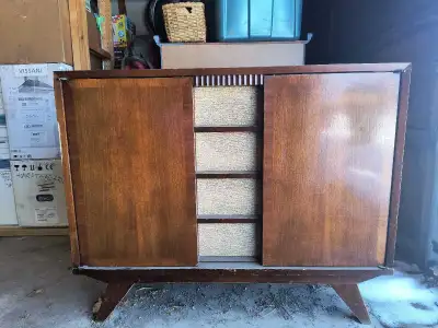 Antique console stereo , View more