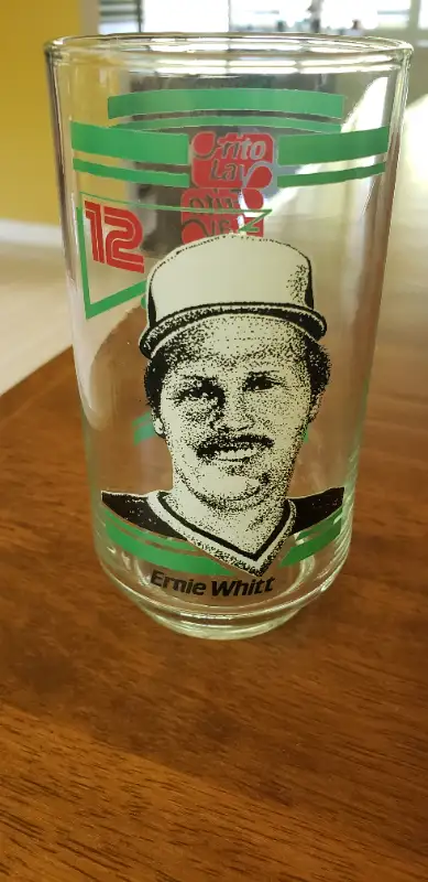 Toronto Blue Jays Ernie Whitt / Frito Lay 12 oz. Glass 1986, View more