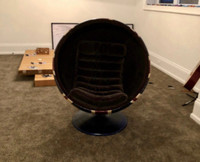 Restoration Hardware Swivel Orb Chair