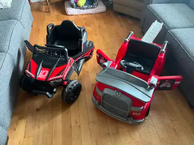 2 Kids 12 volt battery operated car, View more