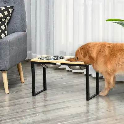 Elevated Dog Bowls Stand Raised Pet Feeder., View more