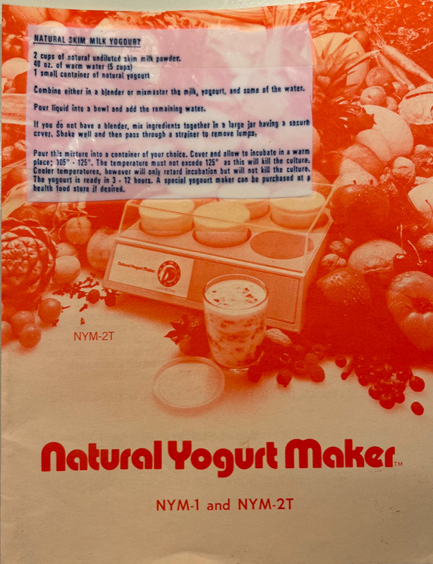 Natural Yogurt Maker - Electric with timer + 6 glasses in Kitchen & Dining Wares in Mississauga / Peel Region - Image 2