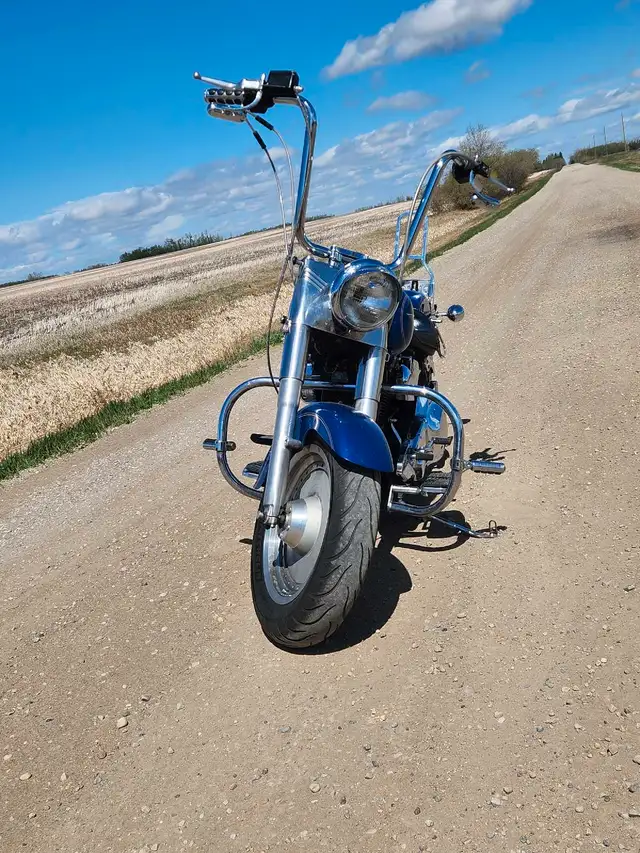 1993 Harley Davidson Fatboy in Street, Cruisers & Choppers in Red Deer - Image 4