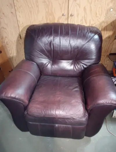 La-z-boy Leather Recliner, View more