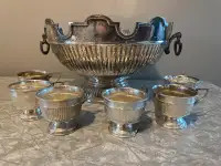 Vintage Punch bowl set