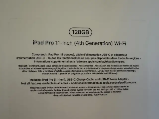 iPad Pro 11″ (4ᵉ génération) – 128 Go Wi-Fi + Apple Pencil + in iPads & Tablets in Trois-Rivières - Image 6