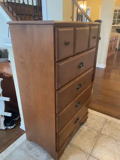 Vintage Solid Wood Dresser, View more