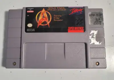 Star Trek Starfleet Academy SNES, View more