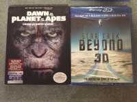 New 3D Blurays Dawn of the Planet of the Apes Star Trek Beyond 