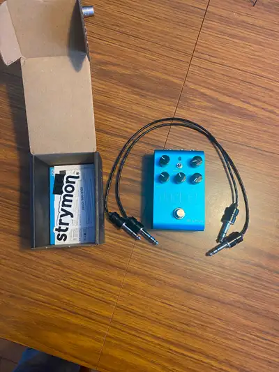 Truetone CS6/Strymon Cloudburst/Keeley Halo/Strymon Conduit, View more