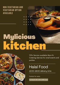 Tiffin Service and Catering Halal Food