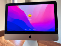 Apple iMac 2017 5k 21.5", 32GB RAM, 512 SSD