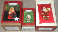 Hallmark Carlton Christmas Ornaments Santa and more