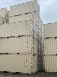 Beige 20ft 1 trippers shipping containers