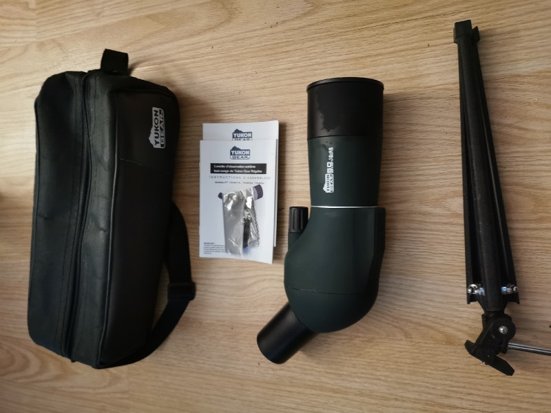 Yukon Spotting Scope, 1545x50mm ask50 Fishing, Camping & Outdoors