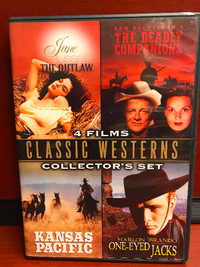4 Film Classic Western Dvd Set