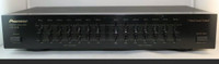 Pioneer Graphic Equalizer Dual 7-Band Linear Control GR-408