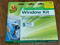 Crystal clear Insulating film – Window kit