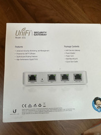 Ubiquiti Unifi USG Security Enterprise Gateway Router GBe