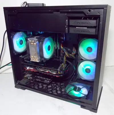 InWin PC Intel i7-8700K RGB, 16GB DDR4, High-End Sound Card etc., View more
