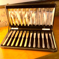 Antique formal cutlery
