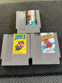Super Mario bros 1, 2 and 3 nes