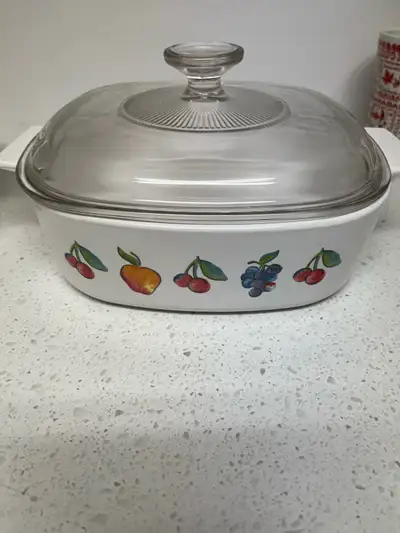 corning ware fruit basket set with lids, View more