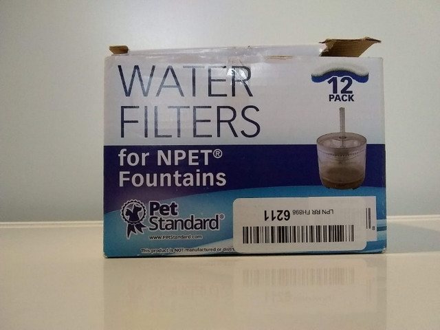 PetStandard NPET water filters 12-pk for WF050 & WF100 fountain in Accessories in Kitchener / Waterloo - Image 3