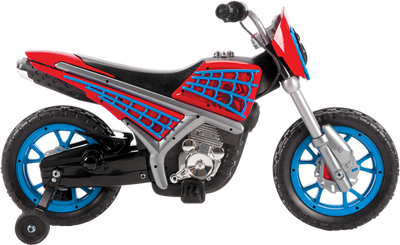 Marvel Spider-Man web electric motor bike features sturdy training wheels Forward movement up to 2.5...