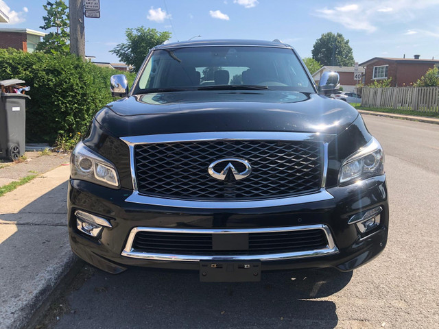 2016 Infiniti QX80 – 8-Seater Luxury SUV | 98,000 km | Excellen dans Autos et camions  à Laval/Rive Nord - Image 2
