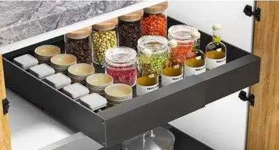 New Adjustable Cabinet Pull-Out Shelf Organizer, View more