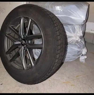 225/65R16 For RAV4, Lexus , A set of Winter tires with Toyota Alloy rims, Used for 1 winter season o...