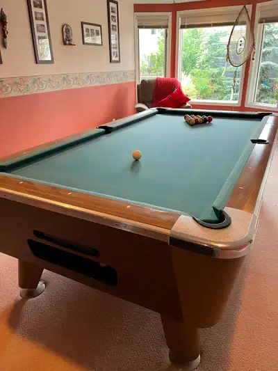 Free 8-Foot Slate Pool Table - You Haul, View more