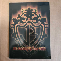 Jonas Brothers The Burning Up Tour 2008 Program