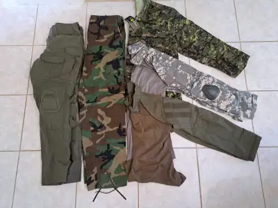 Combat BDU Shirts Pants Woodland Ranger Green ACU, View more